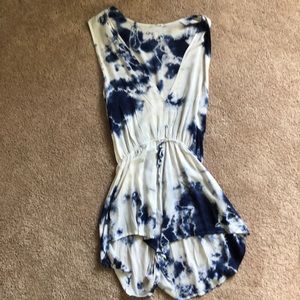tie die romper